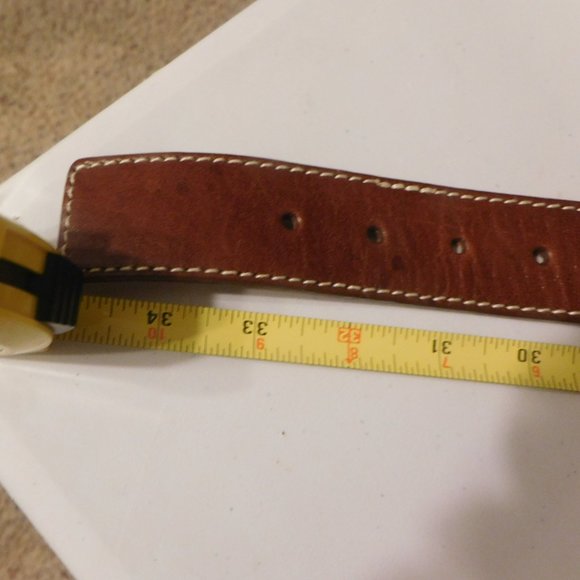 Michael Kor's Leather Studded Women's Belt  EUC - Picture 5 of 7